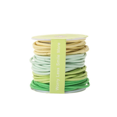 45 бр. Ластик за коса Момичета с черна ластик за коса Висока еластична гумена лента за жени Мъже Тънка вратовръзка за коса Аксесоари за коса Ластици за коса