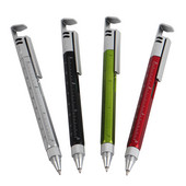 Baikingift Мултифункционална химикалка Отвертка Химикалка Стойка Стойка Метален подарък Инструмент Химикалки За Училищни офис канцеларски химикалки