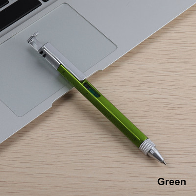 Baikingift Мултифункционална химикалка Отвертка Химикалка Стойка Стойка Метален подарък Инструмент Химикалки За Училищни офис канцеларски химикалки