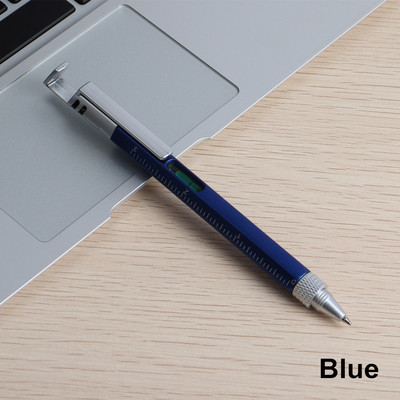 Baikingift Мултифункционална химикалка Отвертка Химикалка Стойка Стойка Метален подарък Инструмент Химикалки За Училищни офис канцеларски химикалки