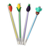 Δημιουργικό Cartoon Kawaii Μικρό, φρέσκο, διαφανές λαχανικό τζελ στυλό Ανταλλακτικό Σχολικό Γραφείο Γραφικό Δώρο Γραπτό