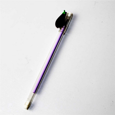 Δημιουργικό Cartoon Kawaii Μικρό, φρέσκο, διαφανές λαχανικό τζελ στυλό Ανταλλακτικό Σχολικό Γραφείο Γραφικό Δώρο Γραπτό