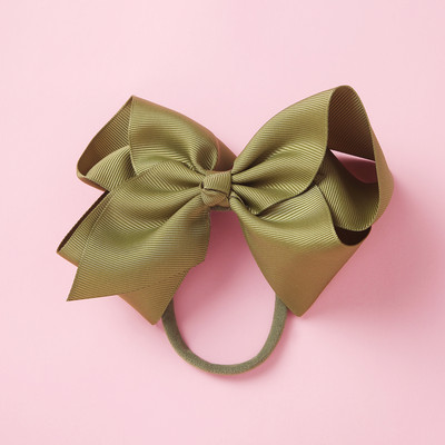 Връзки за коса за новородени за деца Шапки Еластични ленти за коса с панделка за бебета и момичета Панделки Тюрбан с бантик Аксесоари за новородени