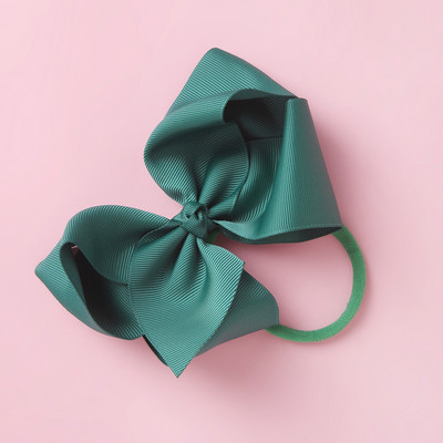 Връзки за коса за новородени за деца Шапки Еластични ленти за коса с панделка за бебета и момичета Панделки Тюрбан с бантик Аксесоари за новородени