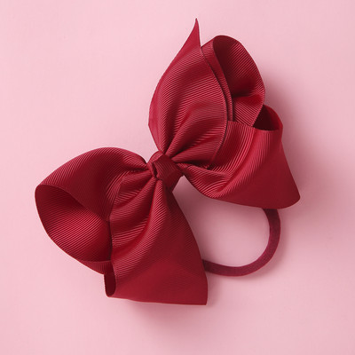 Връзки за коса за новородени за деца Шапки Еластични ленти за коса с панделка за бебета и момичета Панделки Тюрбан с бантик Аксесоари за новородени