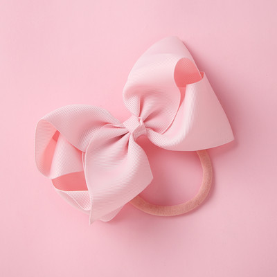 Връзки за коса за новородени за деца Шапки Еластични ленти за коса с панделка за бебета и момичета Панделки Тюрбан с бантик Аксесоари за новородени