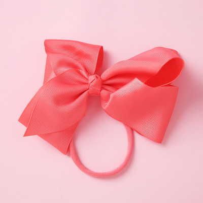 Връзки за коса за новородени за деца Шапки Еластични ленти за коса с панделка за бебета и момичета Панделки Тюрбан с бантик Аксесоари за новородени