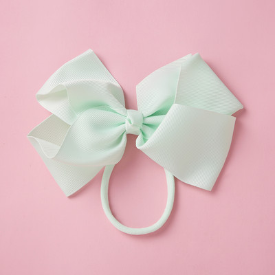 Връзки за коса за новородени за деца Шапки Еластични ленти за коса с панделка за бебета и момичета Панделки Тюрбан с бантик Аксесоари за новородени