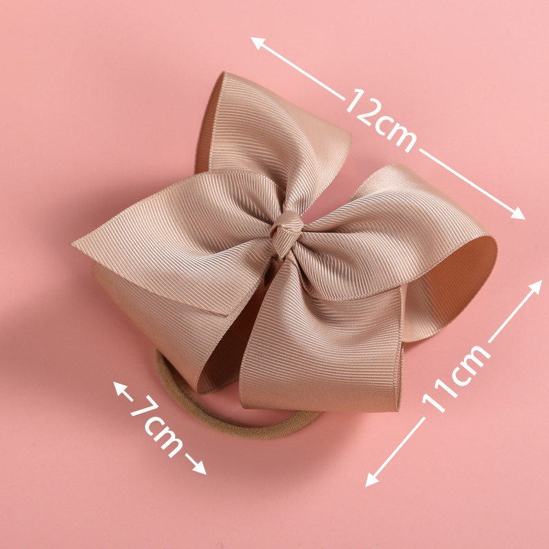 Връзки за коса за новородени за деца Шапки Еластични ленти за коса с панделка за бебета и момичета Панделки Тюрбан с бантик Аксесоари за новородени