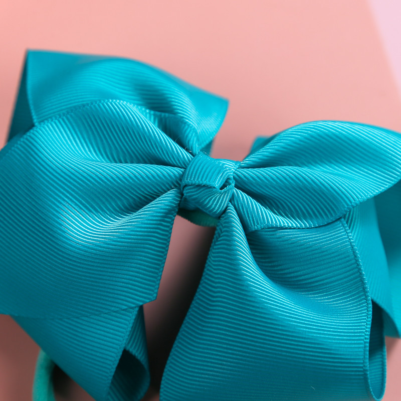 Връзки за коса за новородени за деца Шапки Еластични ленти за коса с панделка за бебета и момичета Панделки Тюрбан с бантик Аксесоари за новородени