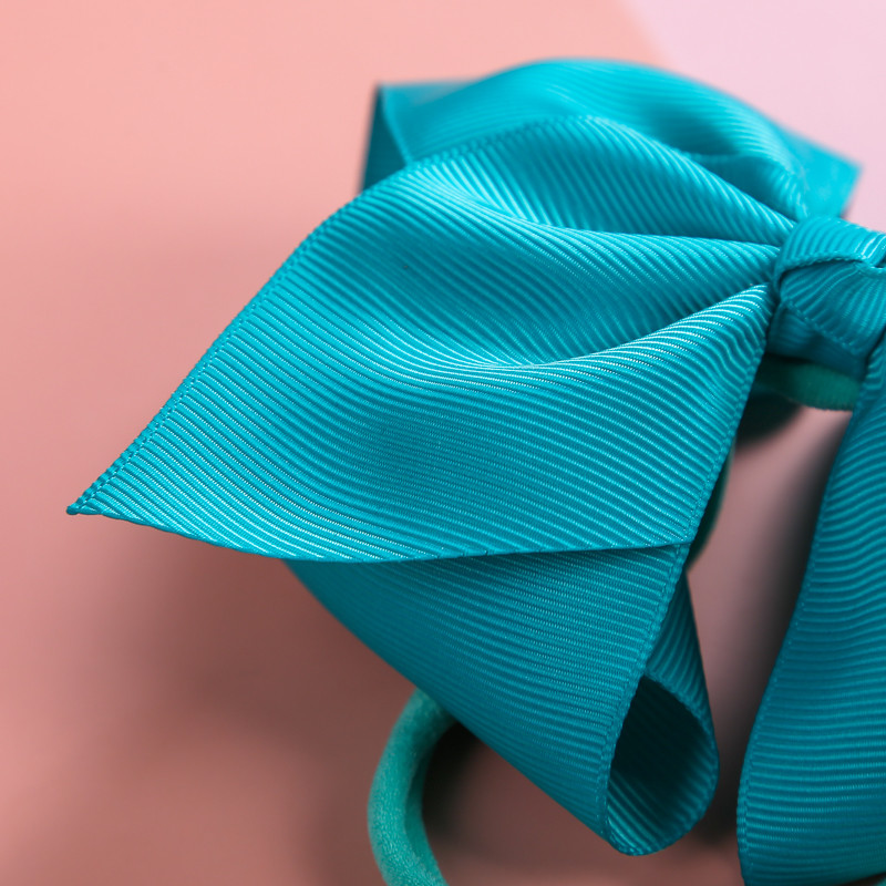 Връзки за коса за новородени за деца Шапки Еластични ленти за коса с панделка за бебета и момичета Панделки Тюрбан с бантик Аксесоари за новородени