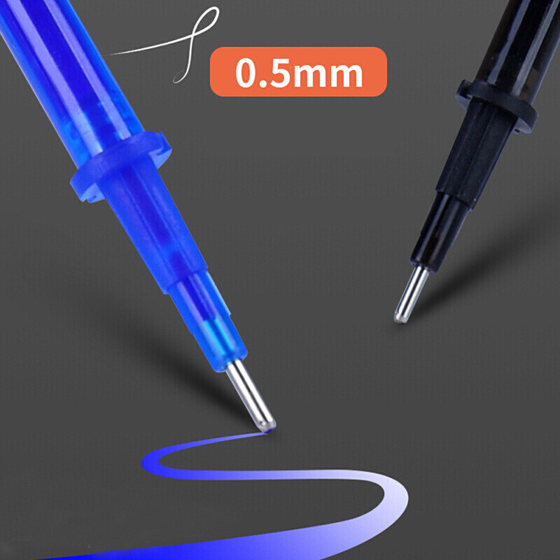 Haile 20vnt/rinkinys Mieli ištrinami rašikliai Magic Colorful Gel Pen Ink Gel-Ink Nutrinami rašikliai, skirti mokyklos biuro reikmenims