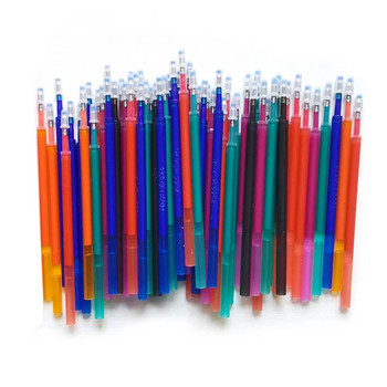 20 τεμ./παρτίδα 6 Χρώματα Μελάνι με σβησίματα 0,5 mm Bullet Τύπος πρέσας μελάνης μεγάλης χωρητικότητας Magic Gel Pen Refills Office School Writing Tool