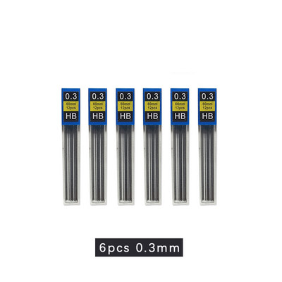 0,3 0,5 0,7 0,9 1,3 2,0 3,0 мм Механичен молив Изцяло метален Автоматичен молив за рисуване на изкуство с изводи Офис Училищни принадлежности