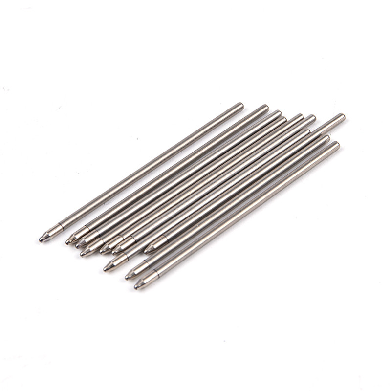 10 buc 6,7 cm Metal Diamond Crystal Pen Rezervă specială pentru stilou cu bilă Cartuș cu miez Reîncărcare cerneală Negru Albastru 0,5 mm