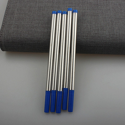 Rotacijski priključak crni za punjenje s plavom tintom 0,7 mm vrh Poslovni ured Školski uredski pribor Roler olovka/kemijska olovka Punjenje