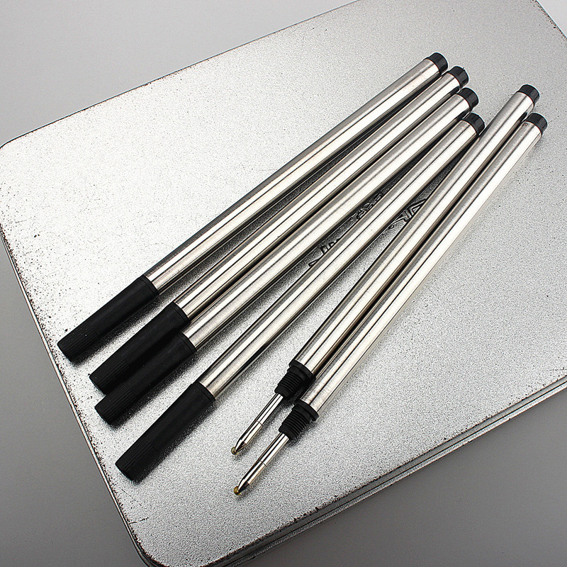 Rotacijski priključak crni za punjenje s plavom tintom 0,7 mm vrh Poslovni ured Školski uredski pribor Roler olovka/kemijska olovka Punjenje