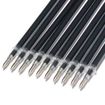 10PCS/LOT μήκους 13cm 0,5mm Point Roller Ball Pen Refill Μαύρο μπλε μελάνι Ανταλλακτικά Στυλό Ανταλλακτικά Γραφείου Σχολικά Προμήθειες Εκπτώσεις DIY