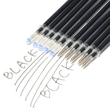 10PCS/LOT μήκους 13cm 0,5mm Point Roller Ball Pen Refill Μαύρο μπλε μελάνι Ανταλλακτικά Στυλό Ανταλλακτικά Γραφείου Σχολικά Προμήθειες Εκπτώσεις DIY