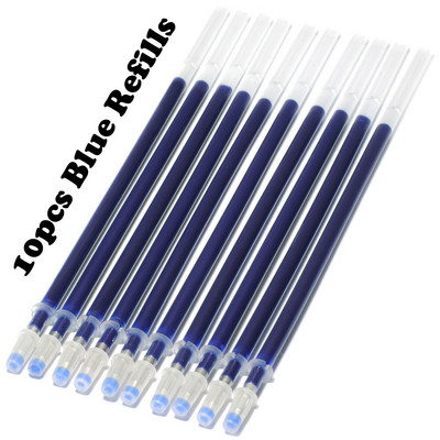 10PCS/LOT μήκους 13cm 0,5mm Point Roller Ball Pen Refill Μαύρο μπλε μελάνι Ανταλλακτικά Στυλό Ανταλλακτικά Γραφείου Σχολικά Προμήθειες Εκπτώσεις DIY