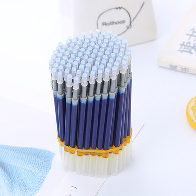 0,5 χιλιοστά 20 τμχ/σετ Press Gel Pen Bullet Refill Ράβδοι υπογραφής γραφείου Κόκκινο μπλε μαύρο μελάνι Σχολικά είδη γραφικής γραφής