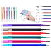 Magic Erasable Pen Refill 0,7mm Blue Ink Gel Pen Refill For Writing 6 τμχ Στυλό Γραφείο Σχολικά είδη Δώρα για μαθητές