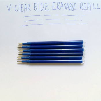 Магически изтриваем пълнител за писалка 0,7 мм пълнител за гел писалка със синьо мастило за писане 6PCS писалка Канцеларски материали Офис Училищни пособия Подаръци за ученици