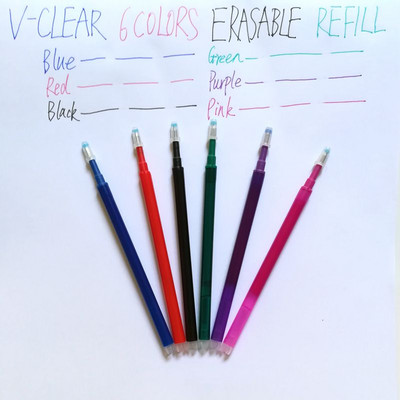 Magic Erasable Pen Refill 0,7mm Blue Ink Gel Pen Refill For Writing 6 τμχ Στυλό Γραφείο Σχολικά είδη Δώρα για μαθητές