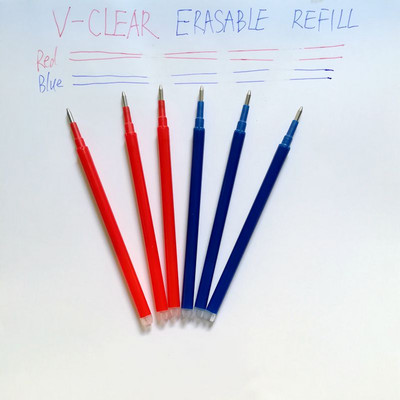 Magic Erasable Pen Refill 0,7mm Blue Ink Gel Pen Refill For Writing 6 τμχ Στυλό Γραφείο Σχολικά είδη Δώρα για μαθητές