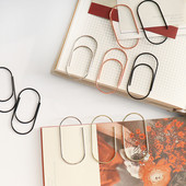 TUTU tvornička ponuda 25kom/15kom 50x25mm velike spajalice za papir 4 boje dostupne velike široke spajalice za papir na promociji