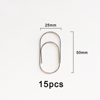 TUTU tvornička ponuda 25kom/15kom 50x25mm velike spajalice za papir 4 boje dostupne velike široke spajalice za papir na promociji