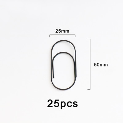 TUTU tvornička ponuda 25kom/15kom 50x25mm velike spajalice za papir 4 boje dostupne velike široke spajalice za papir na promociji