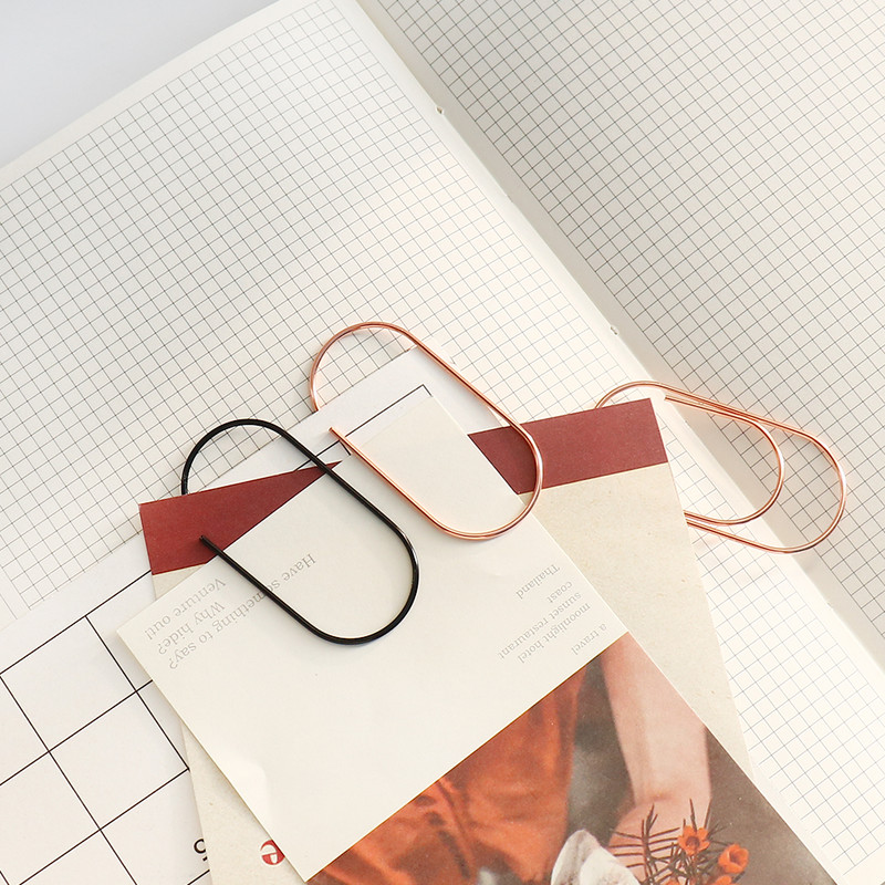 TUTU tvornička ponuda 25kom/15kom 50x25mm velike spajalice za papir 4 boje dostupne velike široke spajalice za papir na promociji