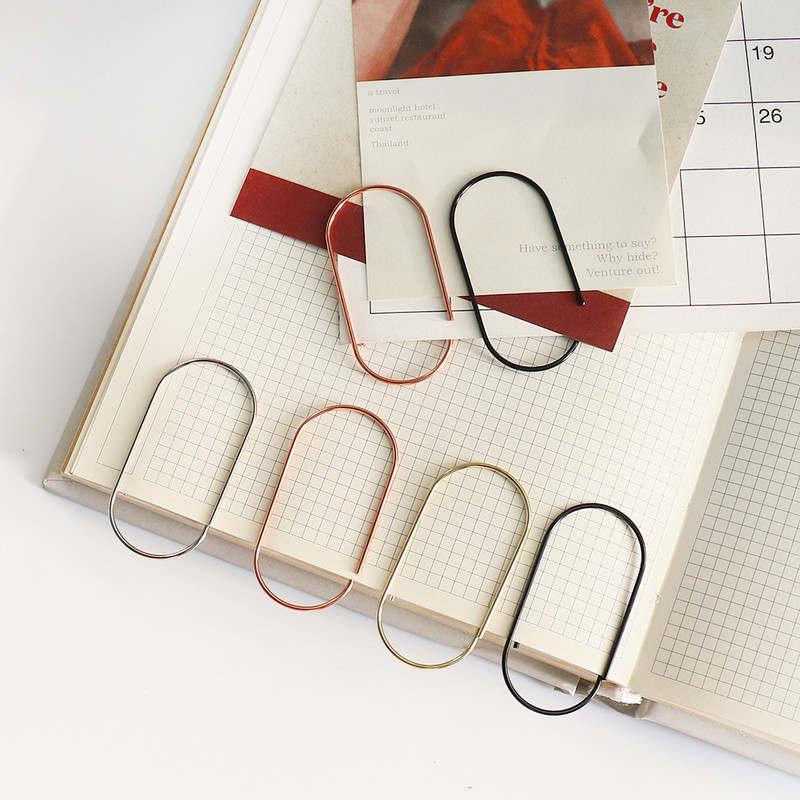 TUTU tvornička ponuda 25kom/15kom 50x25mm velike spajalice za papir 4 boje dostupne velike široke spajalice za papir na promociji