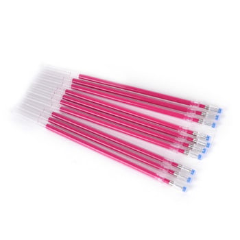 10PCS/Lot Writing Point Red/White Ink Refill Water Erasable Pen Refills Αντικατάσταση για στυλό και στυλό gel