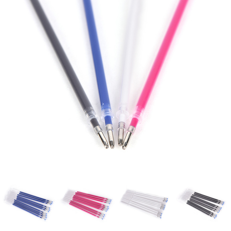 10 gab/partijas rakstīšanas vieta Sarkanas/baltas tintes uzpilde ar ūdeni dzēšamu pildspalvu uzpildes lodīšu pildspalvu un gēla pildspalvu nomaiņa