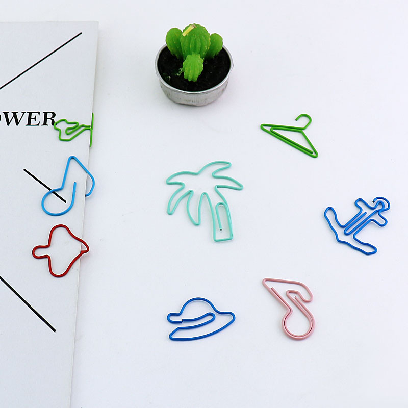 TUTU 30PCS/lot Kawaii nasumičnog oblika Knjiža za oznake Memo Klip Spajalica za papir Bookmark DIY Novost Ured Promocija prodaje H0185