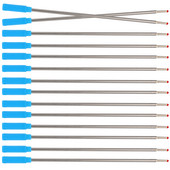 50 tk Pastapliiatsi täidised mustad uudsed pliiatsid musta tindiga täitematerjalid metallist laste metallist marker