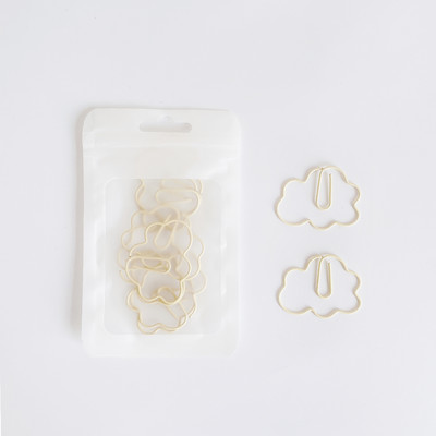 10бр. /чанта облачна хартия Clip Bookmark PACIFI CLIP офис аксесоари за бюро училище STATIONERI Patchwork Clip H0481