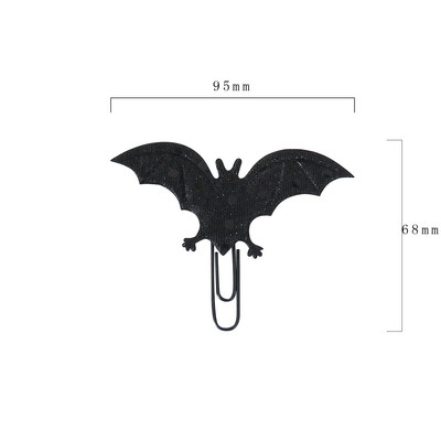 TUTU 15 бр./лот Хелоуин паяци тикви черна прилеп кламер Хелоуин парти декоративни Хелоуин ужас прилепи H0550