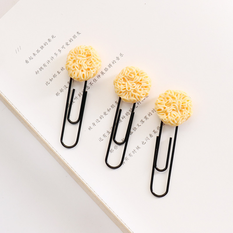 5Pcs/Lot Slatka crtana poširana jaja Spajalice Metalne spajalice Spajalice za oznake Školski pribor Kawaii uredski pribor Poklon