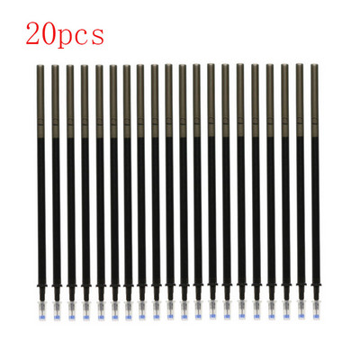 20 tk / komplekt värvilised kustutatavad pliiatsid täitevardad 0,5 mm värvilise tindiga pestav käepide kooli kirjutamiseks Doodle kirjatarbed