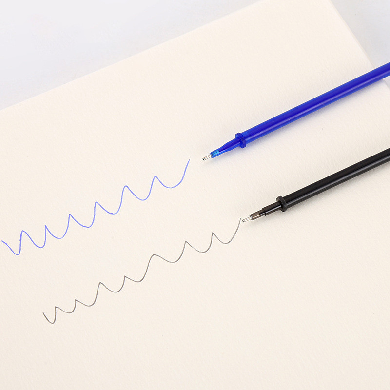 20 tk / komplekt värvilised kustutatavad pliiatsid täitevardad 0,5 mm värvilise tindiga pestav käepide kooli kirjutamiseks Doodle kirjatarbed