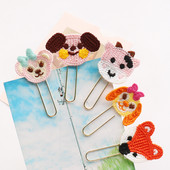 5 τμχ/παρτίδα Κρεμαστό σε σχήμα ζώου 50mm Αξεσουάρ Κλιπ χαρτιού Σημειωματάριο Υπόμνημα Σημειωματάριο συνδετήρες Φοιτητικό Γραφείο Σταθερά