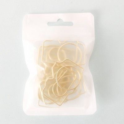 TUTU 5 tk/pakk suur kuldne kaameraklamber Õõnes metallist köiteklambrid Märkmed Kirjaklamber Kontoritarbed H0416