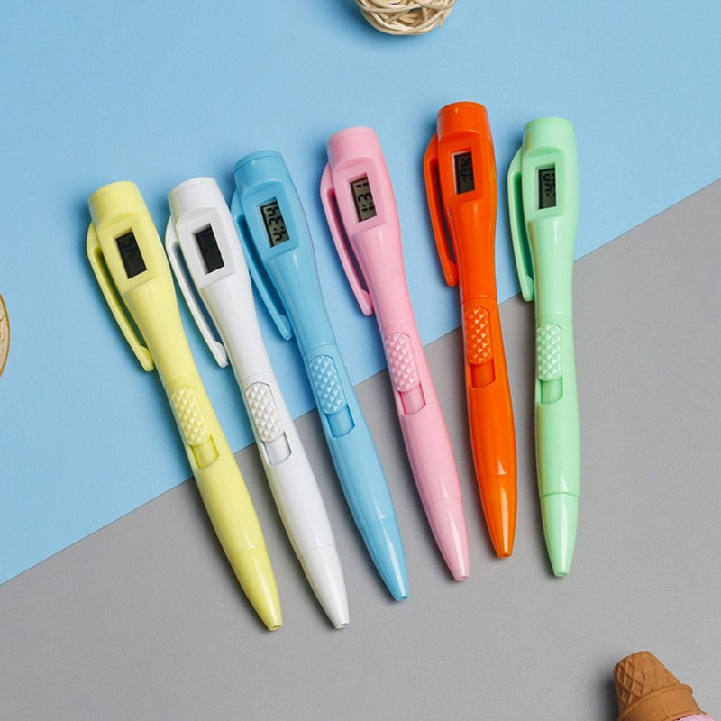 Vruća gel olovka Kreativni pribor Školski uredski materijal Kemijske olovke Olovka za potpis Elektronički digitalni sat Olovka Olovka za ispit