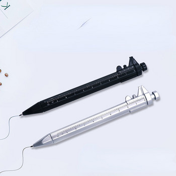 Нониус дебеломер Химикалка Бутане Пластмасова везна Линийка 2 в 1 Канцеларски материали Училищни офис консумативи Многофункционална химикалка