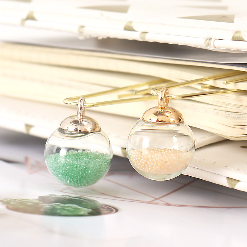 TUTU 5 kom/kutija Staklena kugla Spajalica za papir, zabilješke, zabilješke, zabilješke, DIY oznake, metalne spojnice za vezivo, zabilješke, slova, spajalice za papir H0301