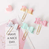 TUTU 4 бр./лот оригинален креативен дизайн с панделка комплект офис училищни щипки за канцеларски материали kawaii комплект щипки за ученически отметки H0283