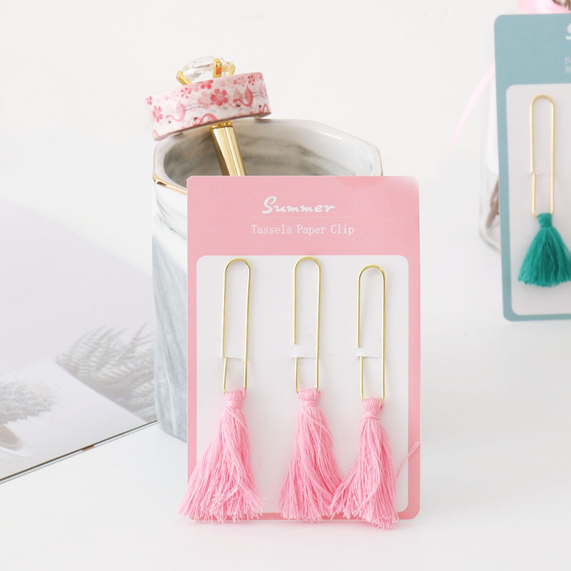 TUTU novi kreativni slatki metalni papir za bilješke Zlatne kopče set indeksnih oznaka za knjige uredski školski pribor H0320